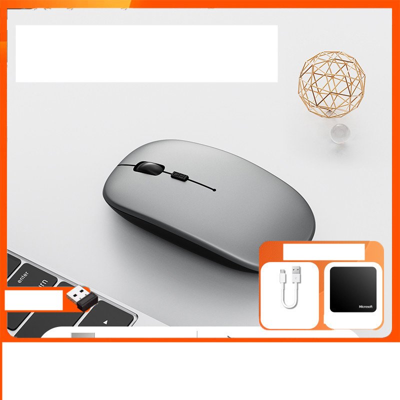 Wireless Mouse Bluetooth Dual-mode Silent Game Office Notebook Charging