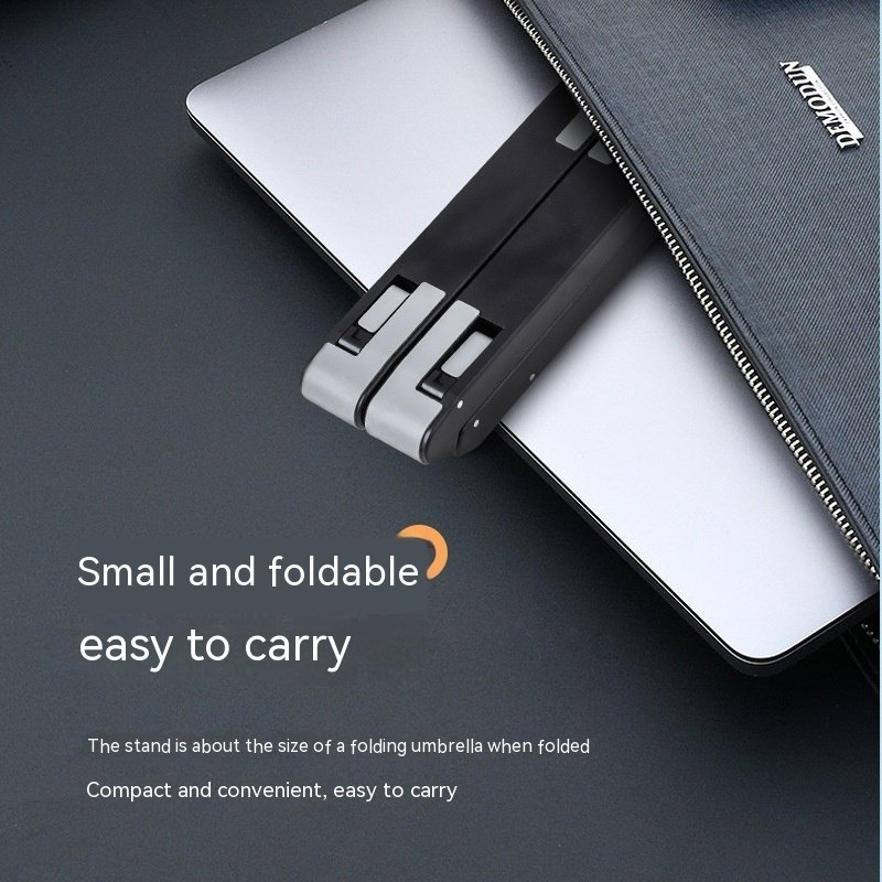 Laptop Stand Folding Cooling Stand Desktop Three-in-one Multifunctional
