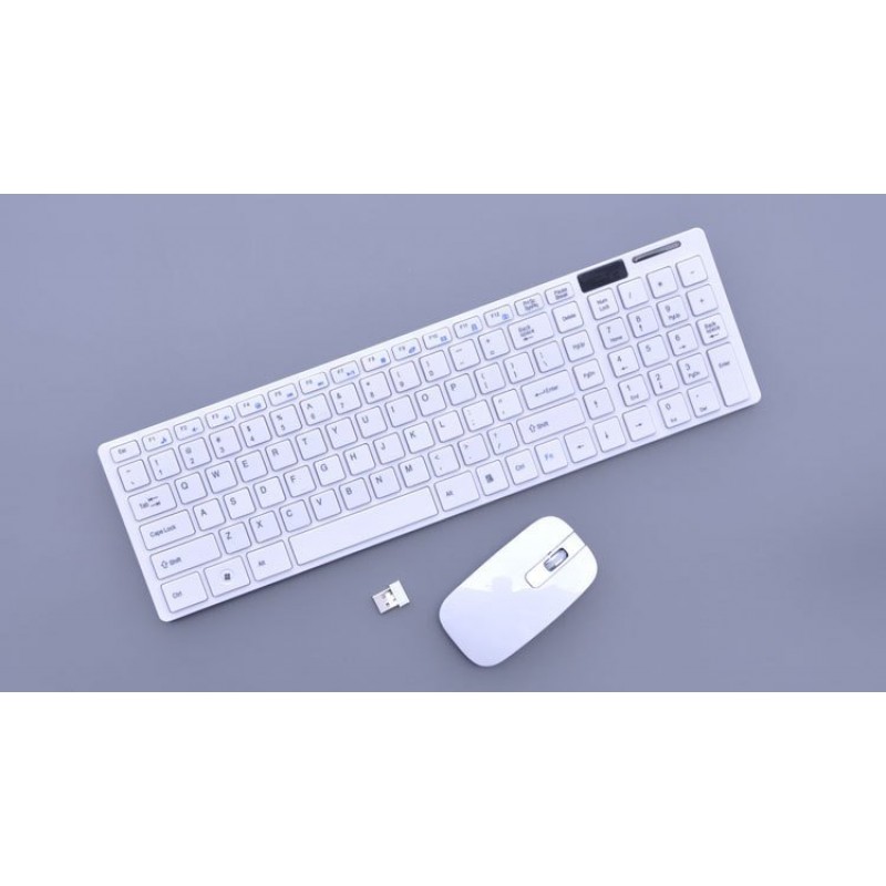 Thin Wireless Keyboard And Mouse Suit Usb Computer Notebook